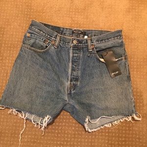 Nasty Gal Levi’s vintage cutoff denim shorts